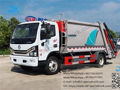 Dongfeng Dorika 9 négyzet alakú kompressziós teherautó